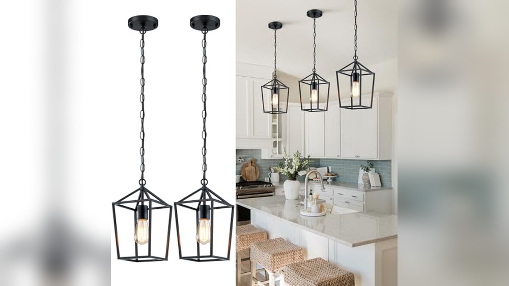 Best 2 Pendant Lights Over Kitchen Island for Small Spaces