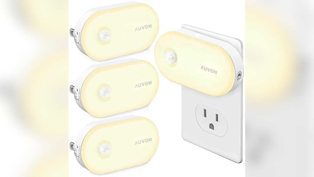 Best Bright Plug in Motion Sensor Night Light for Dark Areas