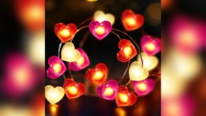 Best Decorative Lights for Party Valentine Theme