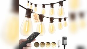 Best Dimmable Waterproof Patio String Lights for Ambient Lighting