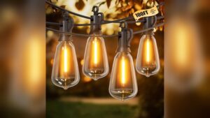 Best Edison Bulb Outdoor String Lights for Patio Ambiance