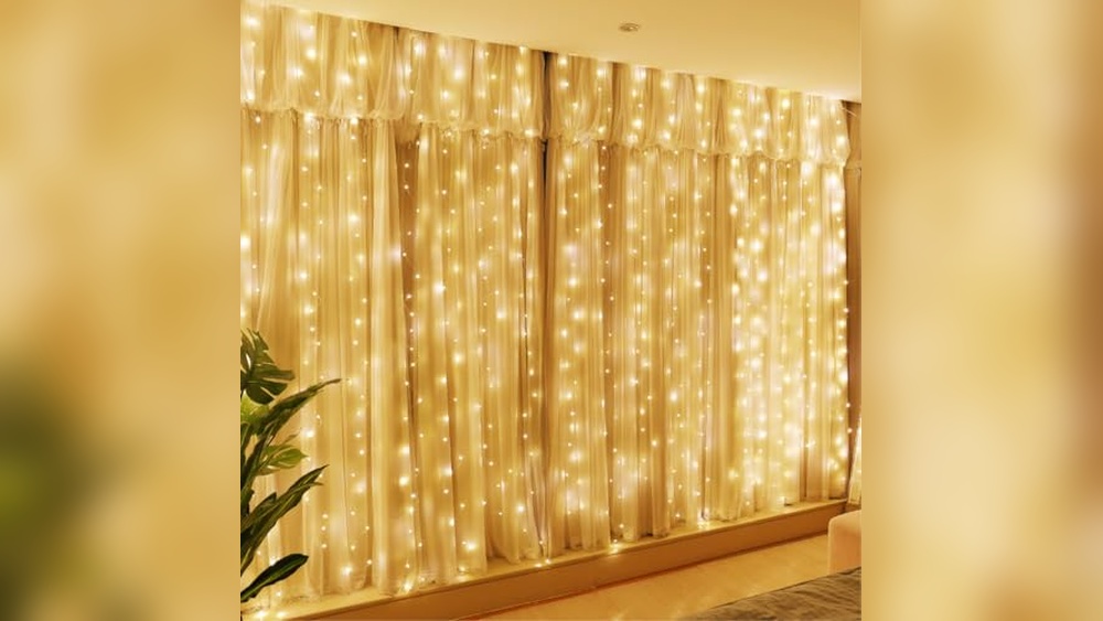 Best Fairy Light Curtains for Window