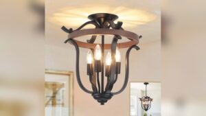 Best Farmhouse Mini Chandeliers for Rustic Kitchen