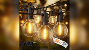 Best G40 Outdoor String Lights for Garden