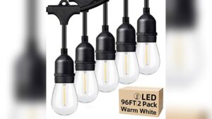 Best Heavy Duty Outdoor String Lights for Backyard