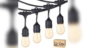 Best Heavy Duty Outdoor String Lights for Permanent Installation