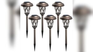 Best High Lumen Solar Pathway Lights for Flower Beds