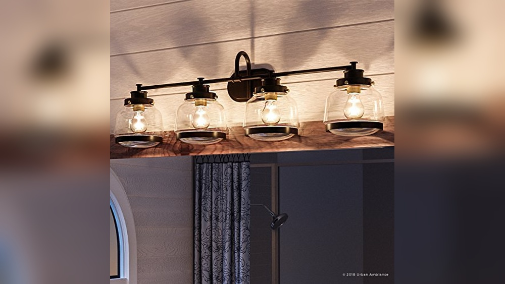 Best Industrial Bathroom Vanity Lights for Urban Style