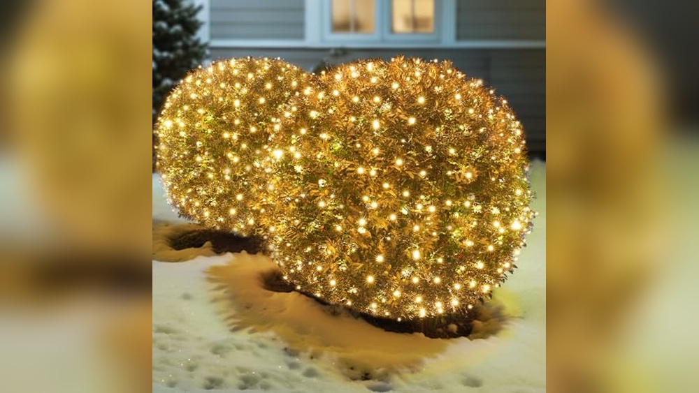 Best Net Christmas Lights for Shrubs And Bushes