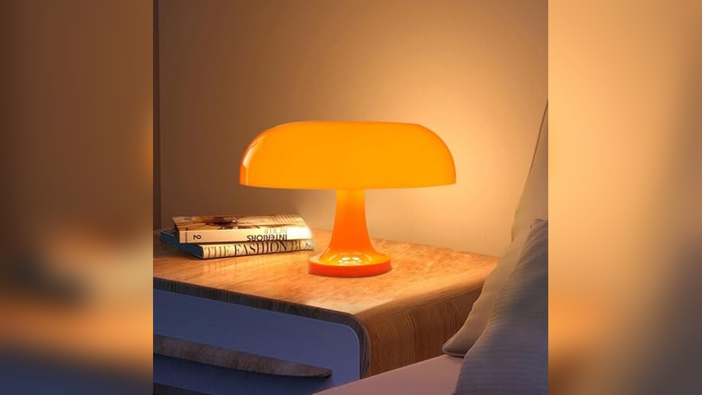 Best Orange Mushroom Lamps for Retro Bedroom