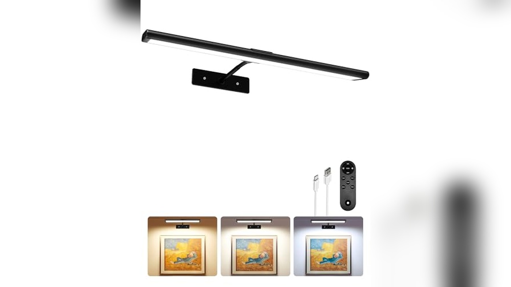 Best Rechargeable Picture Lights for Glare-Free Art Display