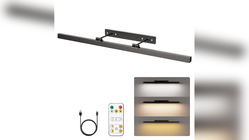 Best Rechargeable Picture Lights for Large Paintings