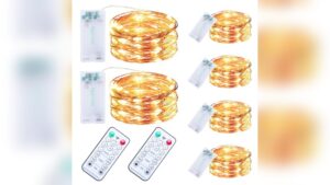 Best Remote Control Battery Fairy Lights for Easy Control