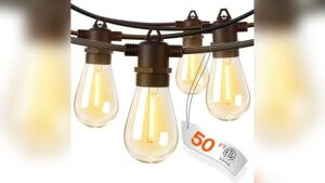 Best Shatterproof Outdoor String Lights for Weatherproof Patio