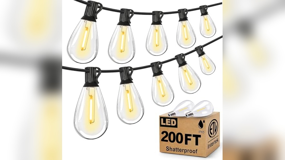 Best Shatterproof Waterproof Patio String Lights for Deck