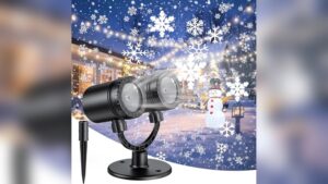 Best Snowflake Projector Lights for Winter Parties