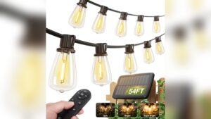 Best Solar String Lights for Garden