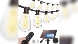 Best Solar String Lights for Romantic Wedding Reception